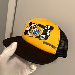 Chrome hearts trucker hat yellow black link matty boy